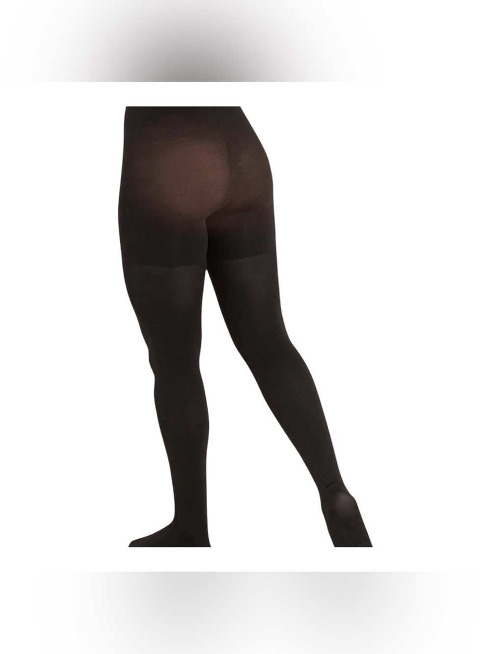 Shapermint Ultra-Resistant High-Waisted Shaping Tights Opaque Black Large
